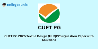 CUET PG 2026 Textiles Design HUQP23 Question Paper with Solutions
